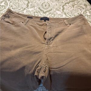 Talbots Tan Boot Cut Pants